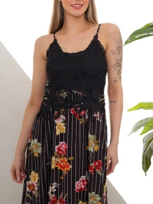 Women Jumpsuits - 黑色 - 查看 1