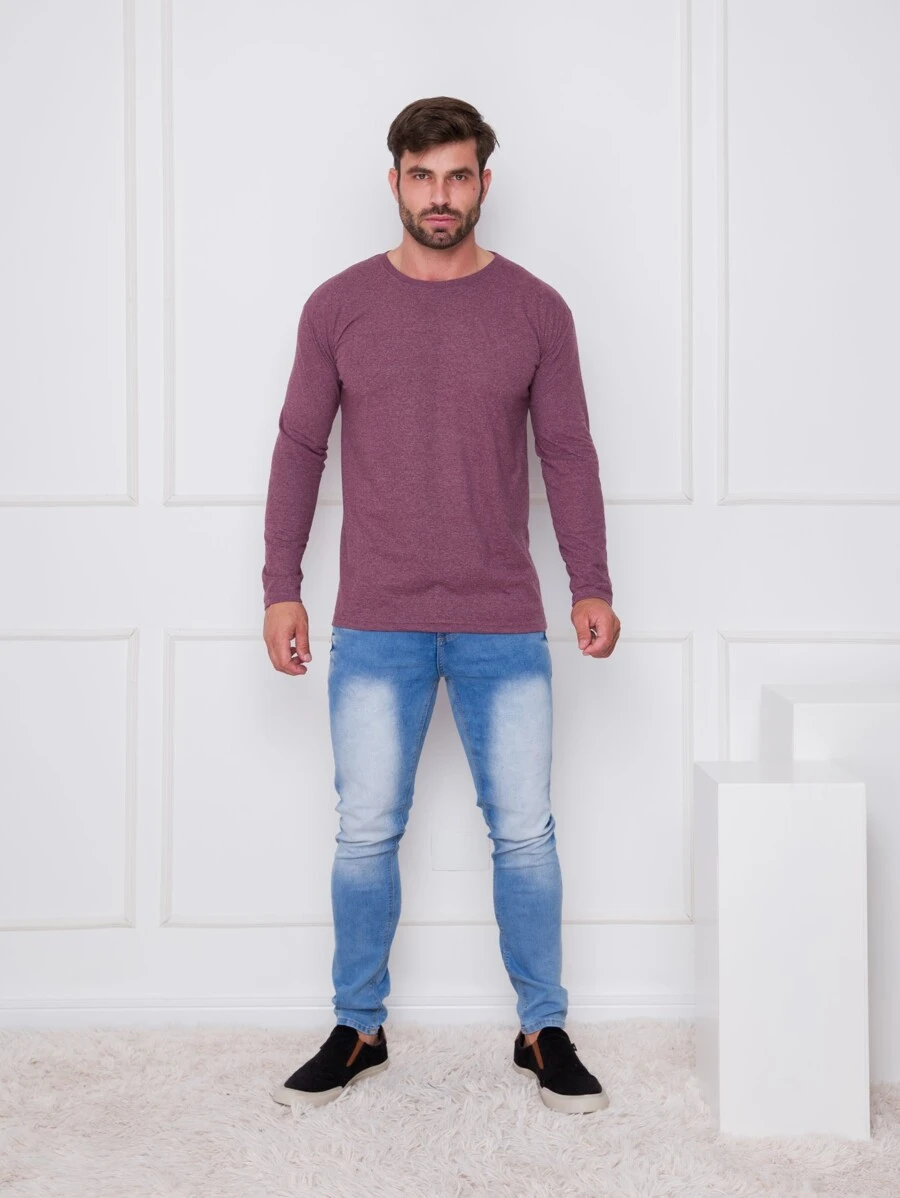 Men T-Shirts & Tanks - Púrpura polvoriento - Ver 1