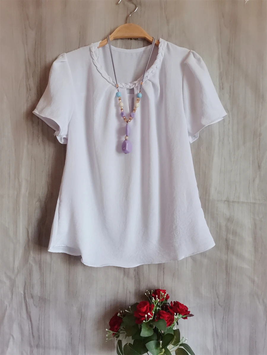 Women Tops - Blanc - Voir 1