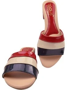 Women Heeled Sandals - 紅色 - 查看 4