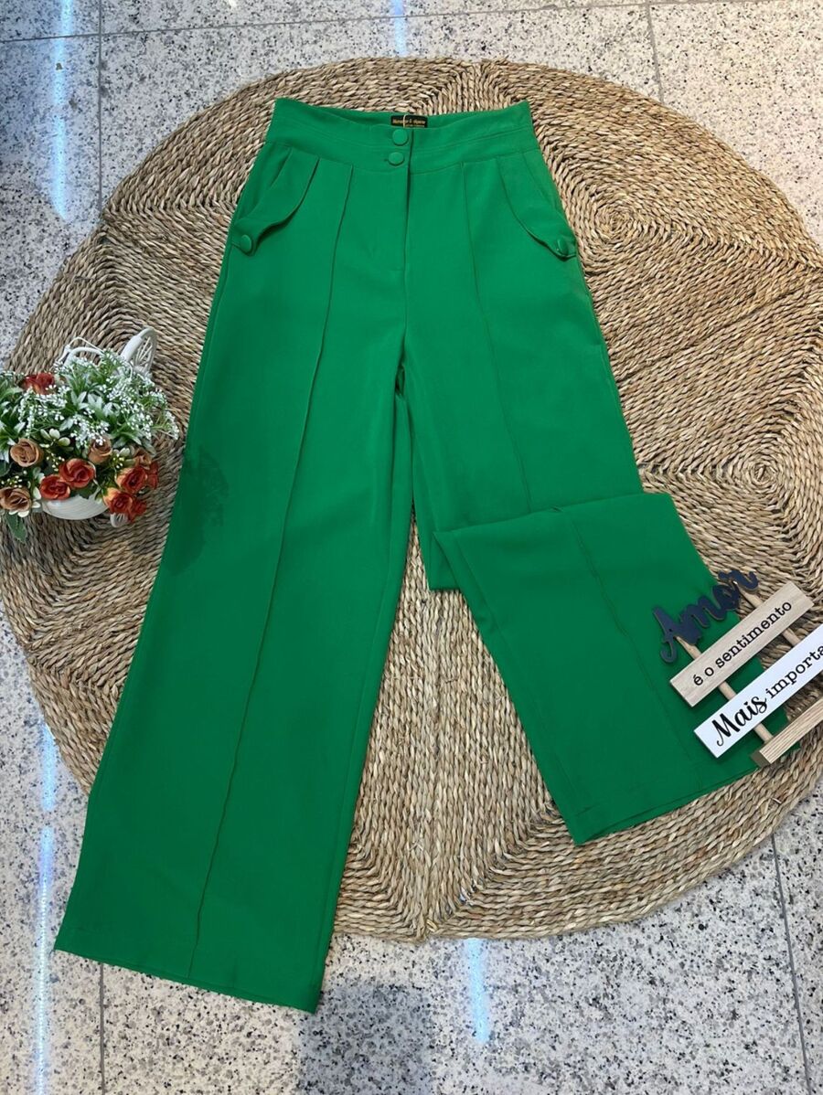 Women Pants - 橄欖綠 - 查看 1