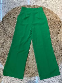 Women Pants - 橄欖綠 - 查看 2