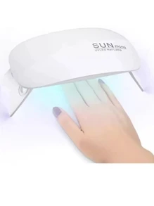 Lampara para Uñas gelish Sun Mini Uv Led Usb Portatil - Rosa - Ver 3
