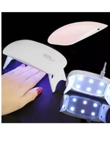 Lampara para Uñas gelish Sun Mini Uv Led Usb Portatil - Rosa - Ver 1
