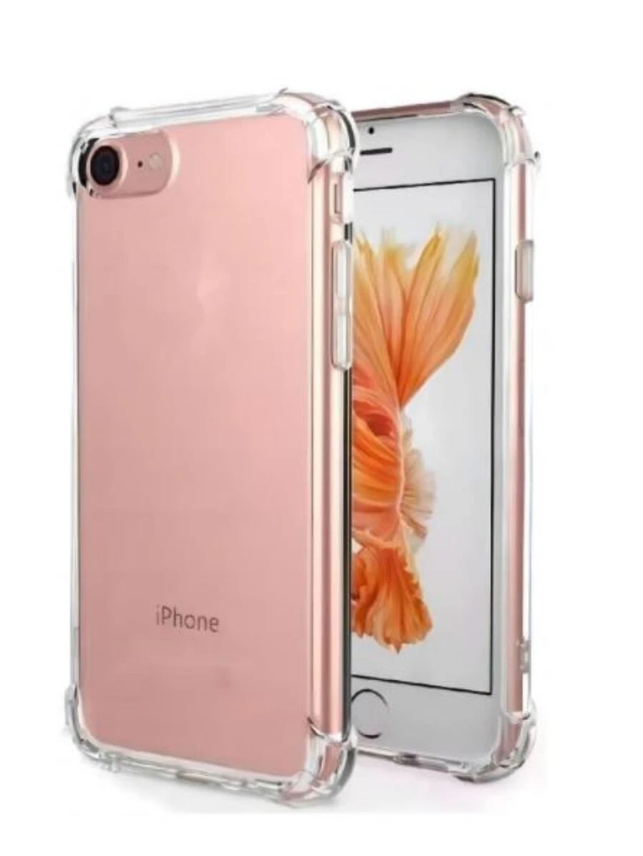 HAO Brasil Capas e Películas Capa Capinha Transparente Anti Impacto Tpu Celular Case Telefone Para -6G/7G/8G/7GPULS/8GPULS/X/XS/XSMAX/XR/11/11PROMAX/12/12PROMA/13/13PROMAX/14/14PROMAX-Todos os modelos - Transparente - Visão 1