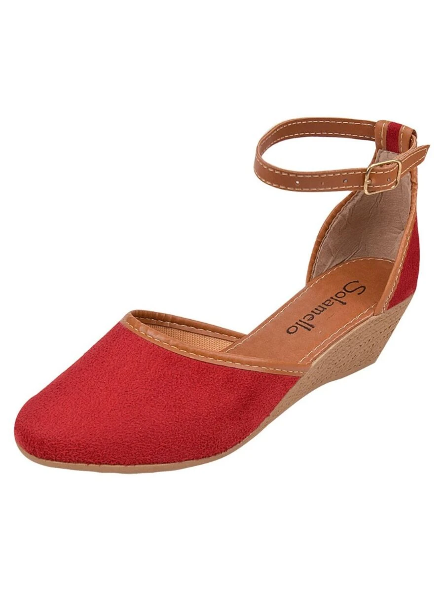 Women Platforms & Wedge Sandals - 紅色 - 查看 1