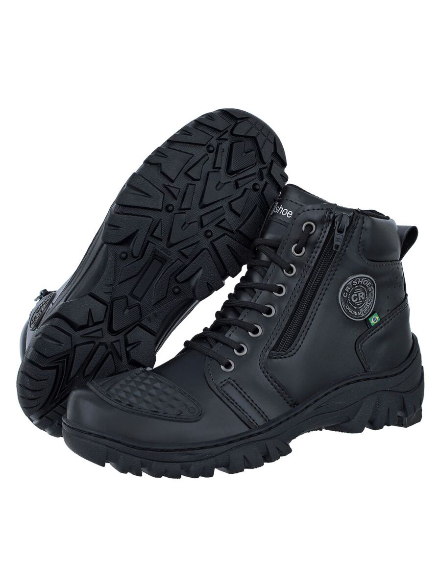 Men Boots - 黑色 - 查看 1