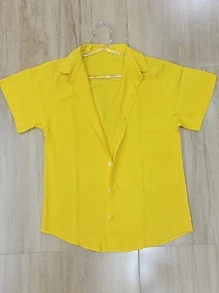 Men Shirts - Màu vàng - Xem 1