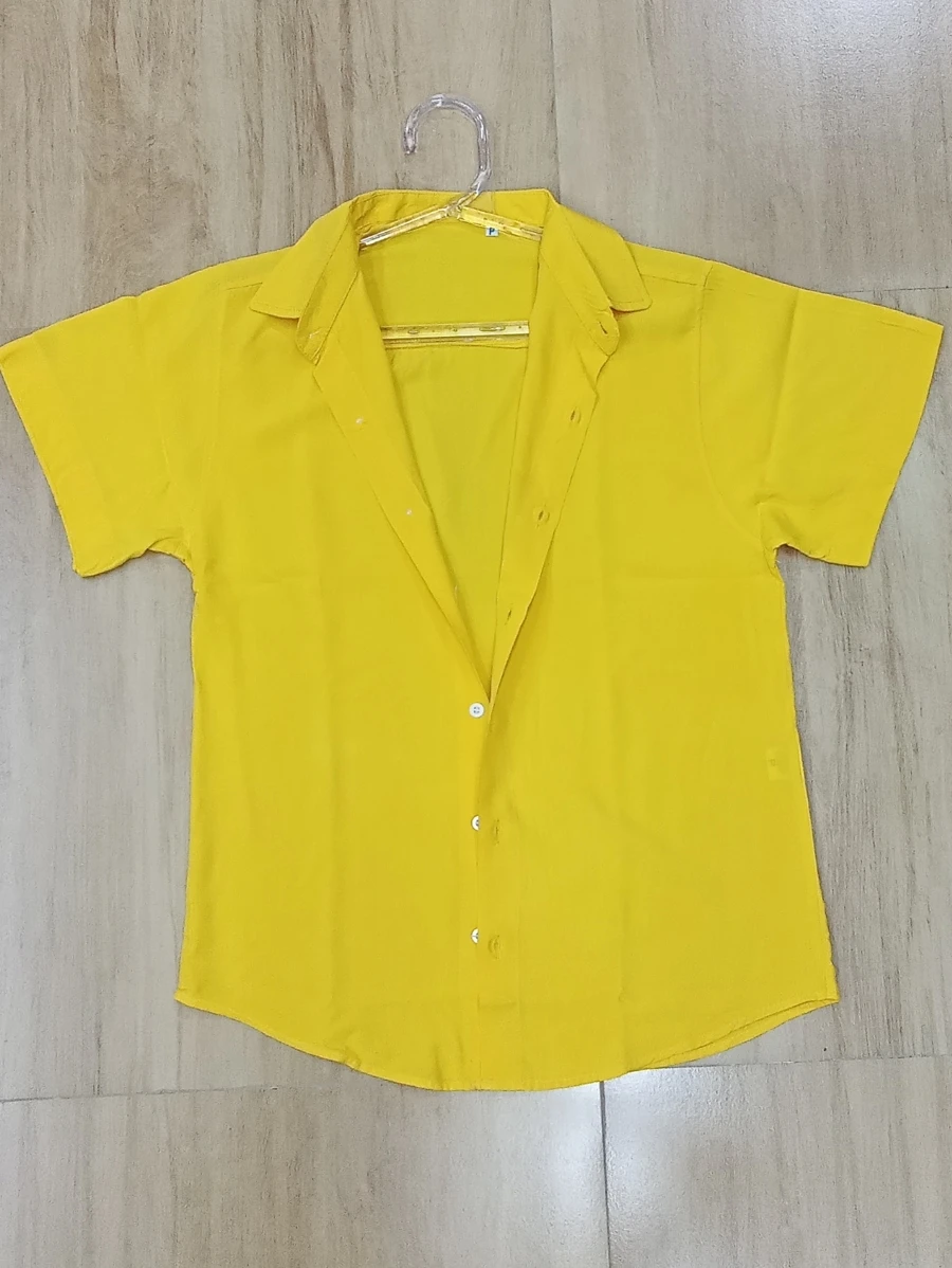 Men Shirts - Màu vàng - Xem 1