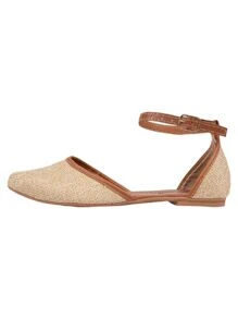 Women Wedges & Flatform - 米色 - 查看 2