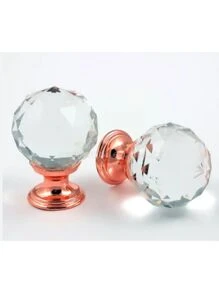 Cabinet Pulls - 乾枯玫瑰色 - 查看 2
