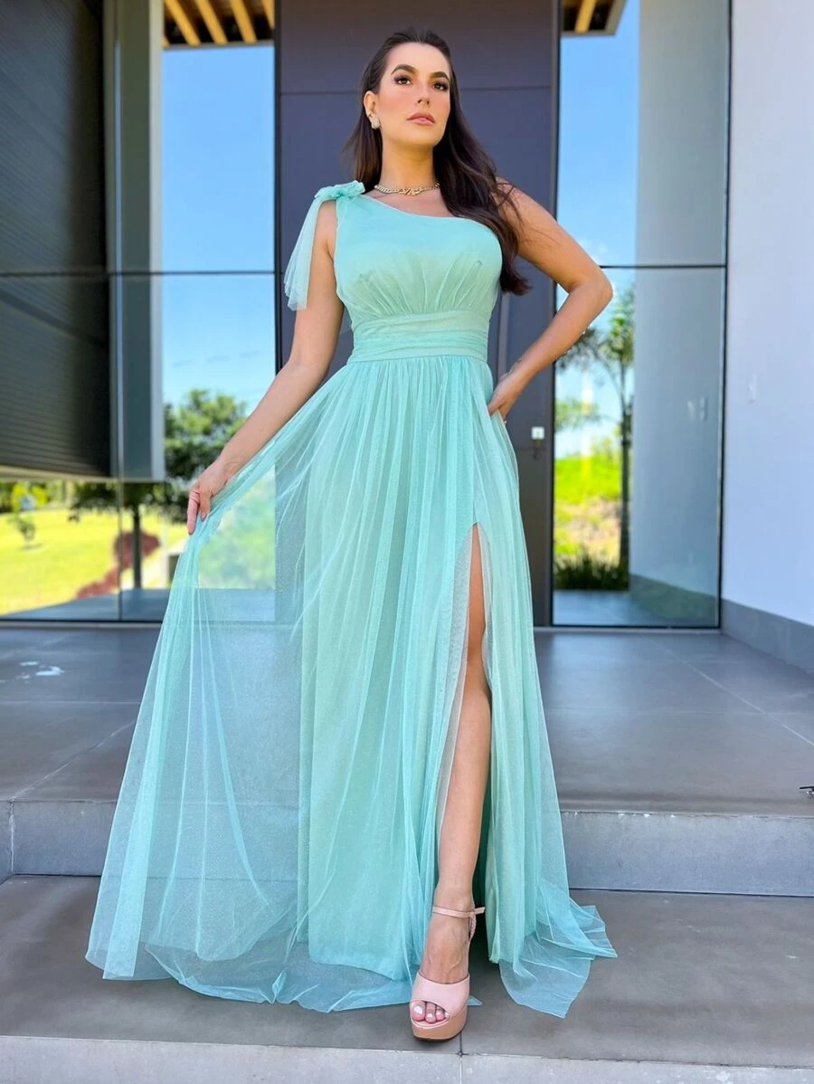 Bridesmaid Dresses - 薄荷綠 - 查看 1