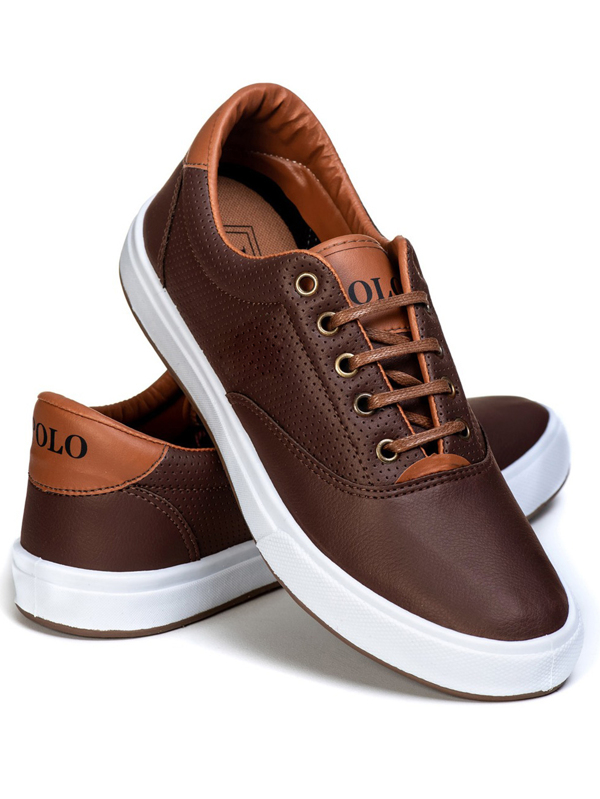 Sapatenis Masculino Tênis Casual Polo Way Super Confortável