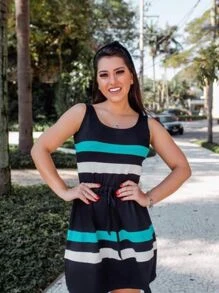 Women Dresses - 薄荷綠 - 查看 2