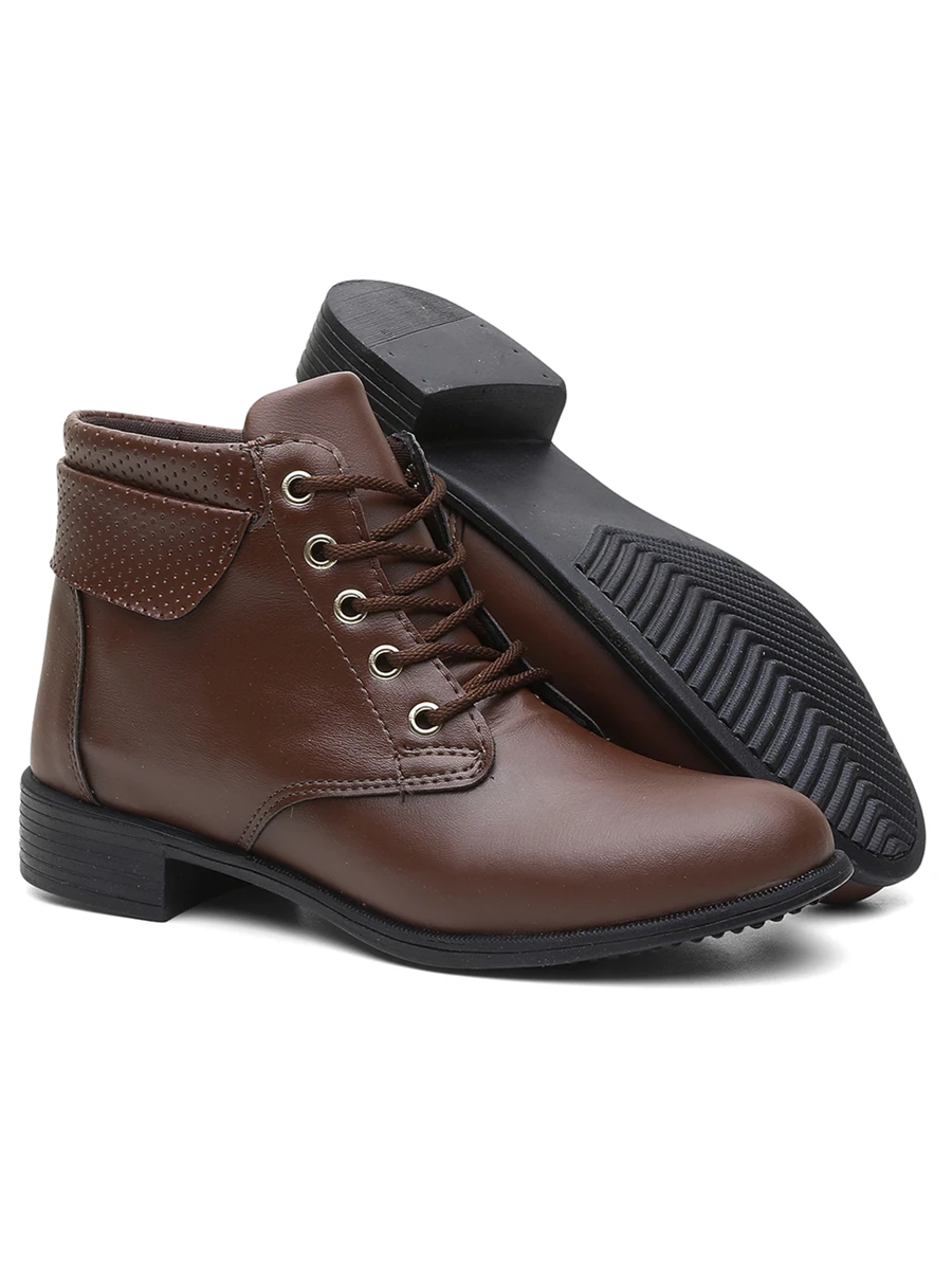 Women Fashion Boots - 摩卡棕 - 查看 1
