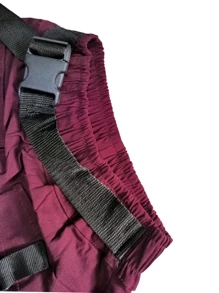 Cargo Short Skirt - Violet Purple - View 4