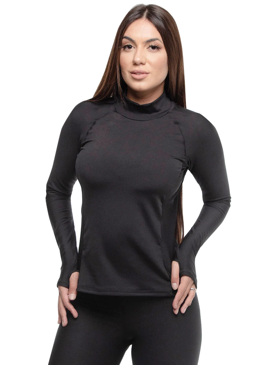 Women Sports Tees & Tanks - 黑色 - 查看 1
