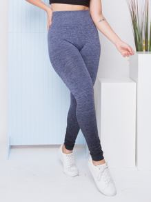 Women Leggings - 藏蓝色 - 查看 2