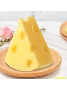 Jabón En Forma De Queso Anti Acné - Ácaros Faciales - Amarillo - Ver 2