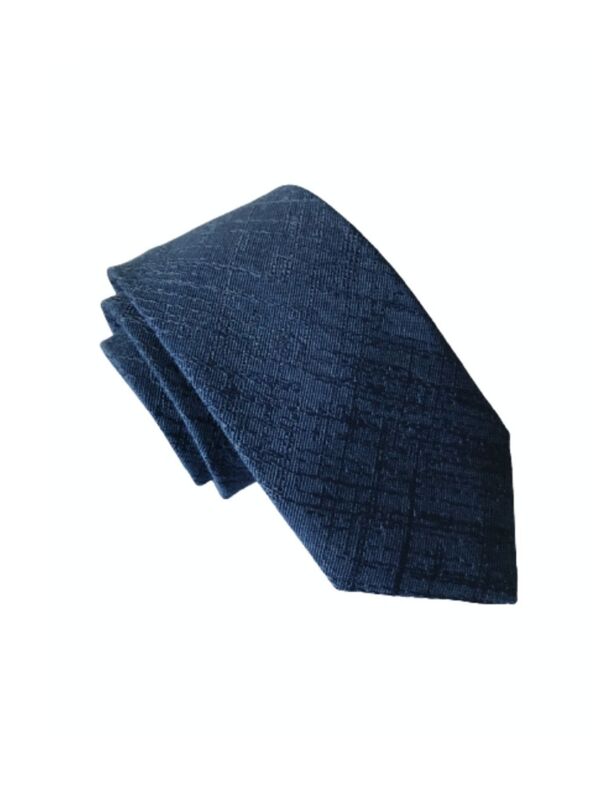 top ties Gravata Azul Marinho Luxo Trabalhada Social Para Padrinhos, Casamentos e Eventos