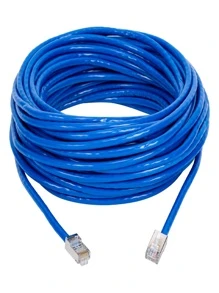 Cabo de Rede Ethernet 30 Metros Internet rj45 cat5e