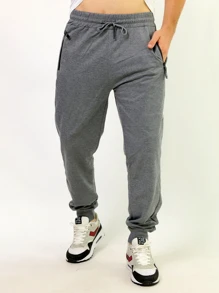 Men Sweatpants - Màu xám đen - Xem 1