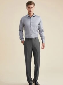 Men Shirts - Light Grey - View 2