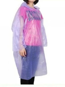 Impermeable para Lluvia de emergencia - Multicolor - Ver 4