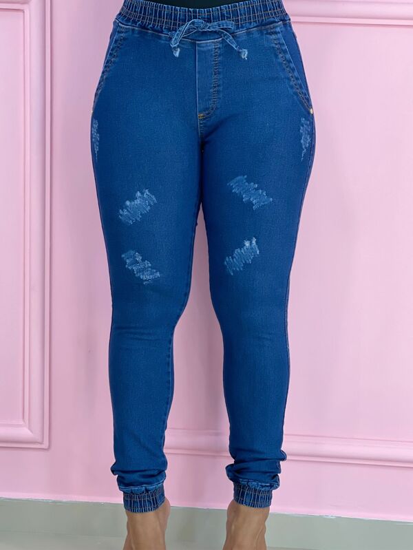 Calça jeans jogger