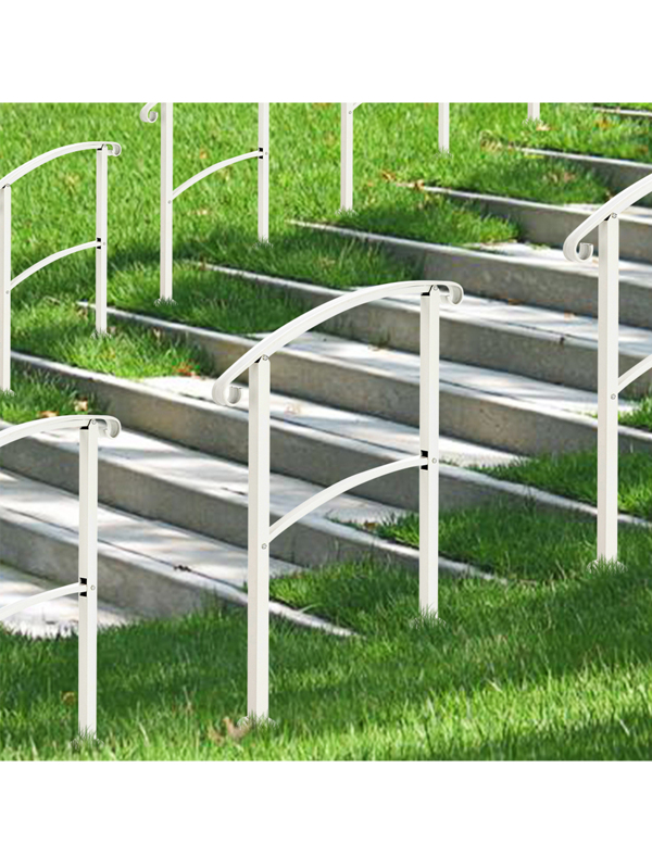 Handrails for Outdoor Steps Height Adjustable 3 Step Handrail Kit