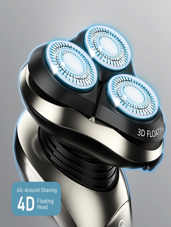 Electric Shaver with Clean Station Wet Dry Waterproof Razors for Men SHEIN USA