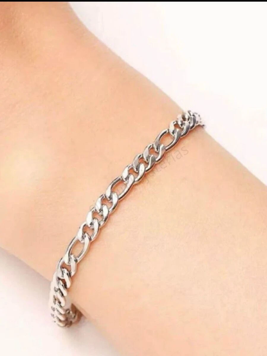 Chain Bracelets - 銀色 - 查看 1