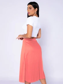 Women Skirts - Baby Pink - View 2