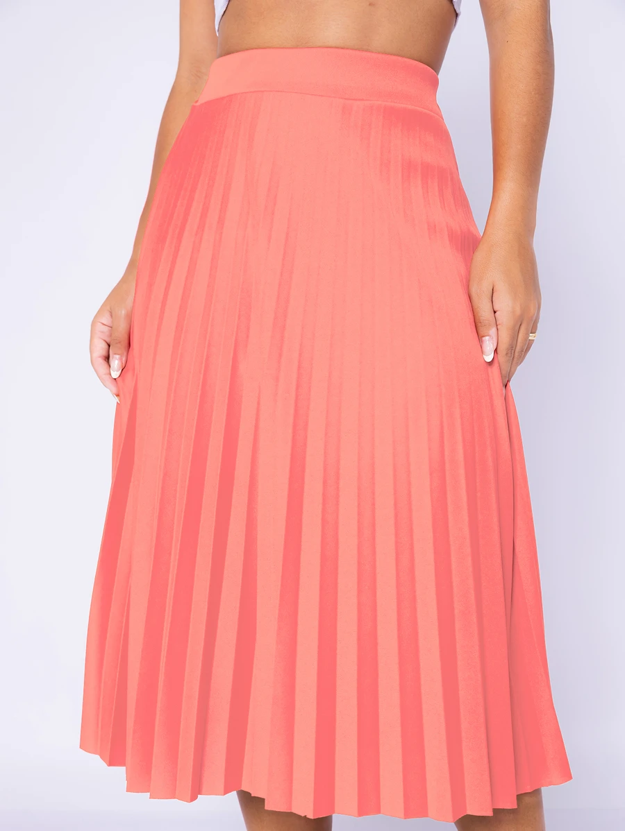 Women Skirts - Baby Pink - View 1