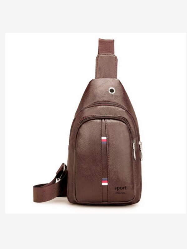 Bolsa masculina mochila transversal bolsa de peito