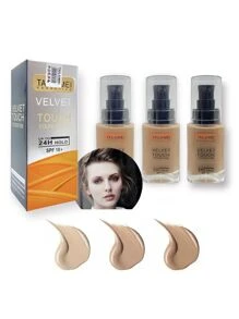 Tailaimei Liquid Makeup Base Makeup Base High Coverage SPF 10+ - 106 Natural Buff - 查看 1