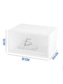 Cajas Organizadoras HOG.124 para Zapatos Apilables para Almacenar 6 Pzs ELE-GATE - Multicolor - Ver 7