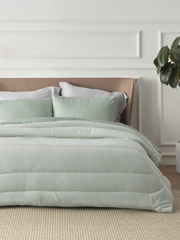 Bedsure BEDSURE Warm & Cooling Comforter Set Bed Set All Season