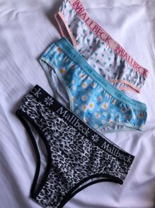 Women Thongs - Màu xanh lam - Xem 2