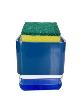 Dispensador De Jabón Para Cocina Con Soporte Para Esponja