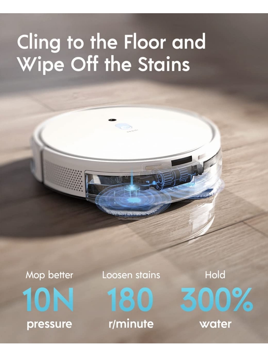 yeedi mop Station pro Robot Vacuum and Mop, SelfCleaning 3 in 1