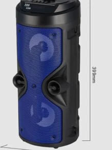 Caixa De Som  Amplificada Portátil Bateria Usb 480w Caixinha Grande com Microfone