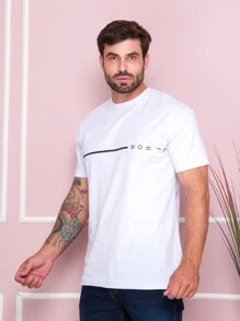 Men Polo Shirts - White - View 3
