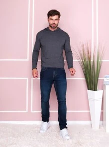 Men T-Shirts & Tanks - Dark Grey - View 4