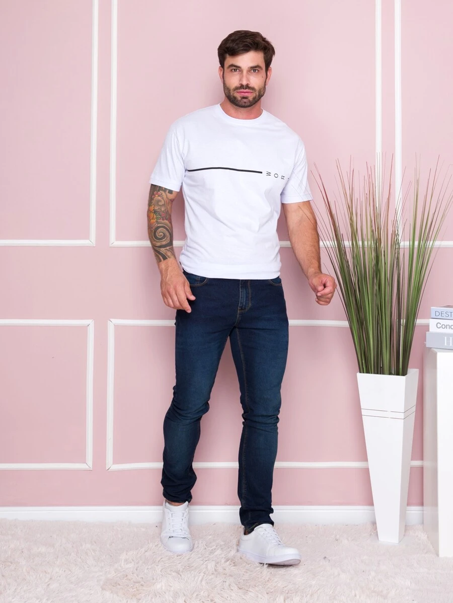 Men Polo Shirts - White - View 1