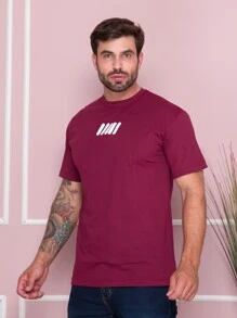Men T-Shirts & Tanks - Màu Đỏ Sâu - Xem 3
