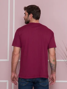 Men T-Shirts & Tanks - Màu Đỏ Sâu - Xem 2