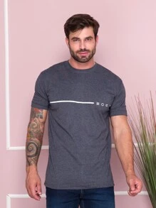 Men Polo Shirts - Dark Grey - View 3