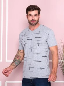 Men T-Shirts & Tanks - Xám - Xem 1