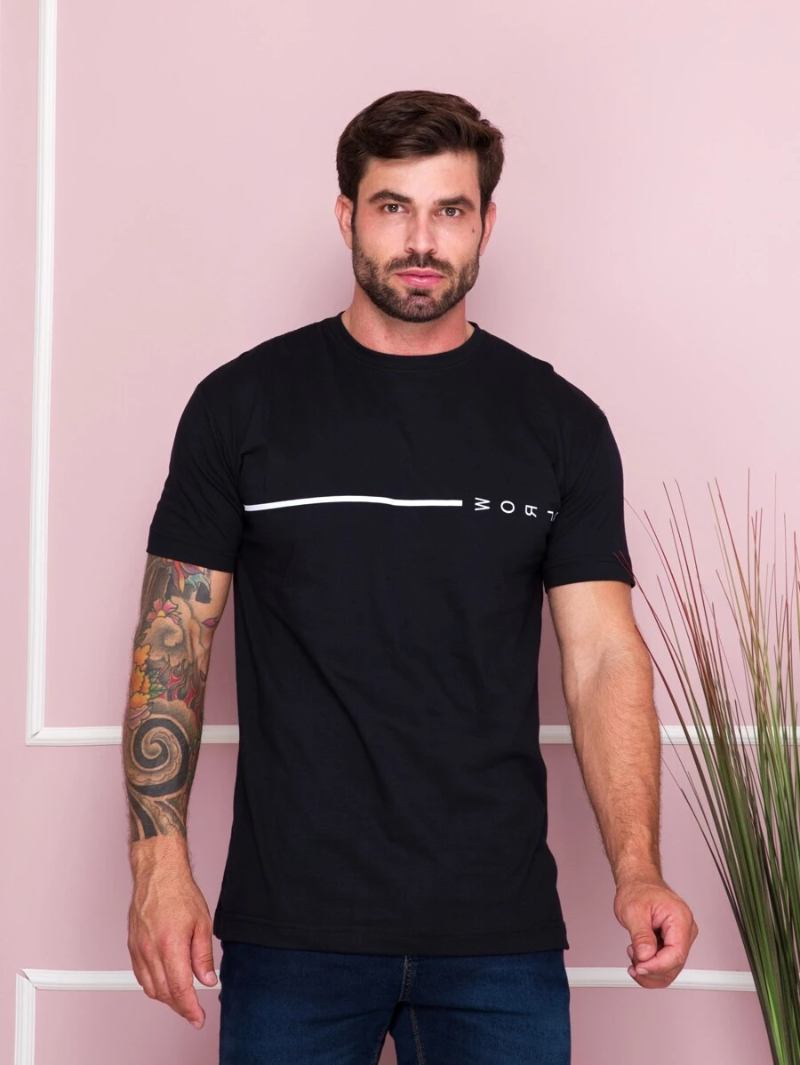 Men Polo Shirts - Negro - Ver 1